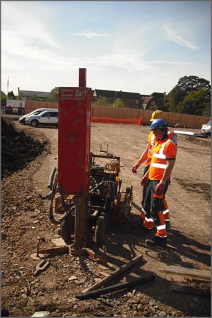 Installing Ground Gas Monitoring Stand Pipes